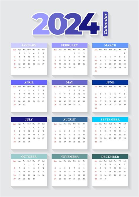 Descargar Calendario Anual En Excel 2024 - Image to u