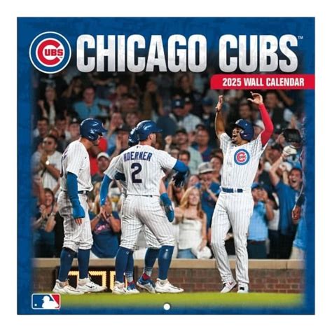 MLB Chicago Cubs 2025 Mini Wall Calendar - Calendars.com