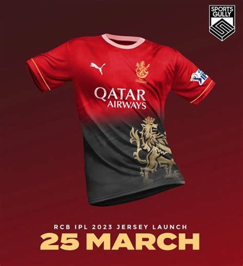 New RCB Jersey For IPL 2023. Rate this out of 10 : r/IndiaCricket