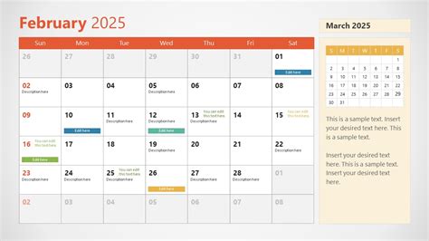 2025 Calendar With Sunday as First day