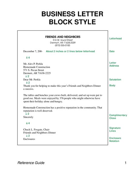 2025 Formal Letter Templates - Fillable, Printable PDF & Forms | Handypdf