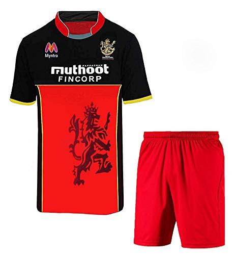 Buy rcb Jersey 2020 ipl Set (2-3Years) at Amazon.in