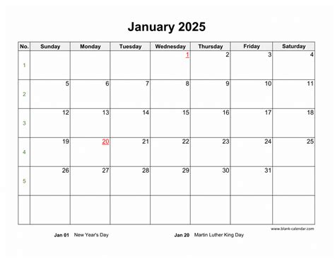 2025 Monthly Calendar Pages Blank Free Printable - Abdul Reyna