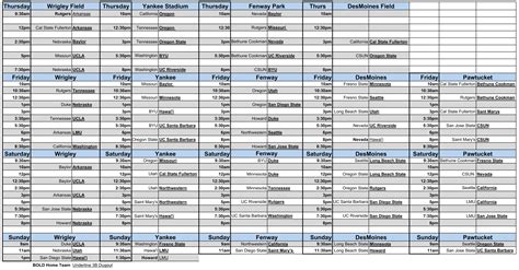 2025 Schedule | Mary Nutter Collegiate Classic