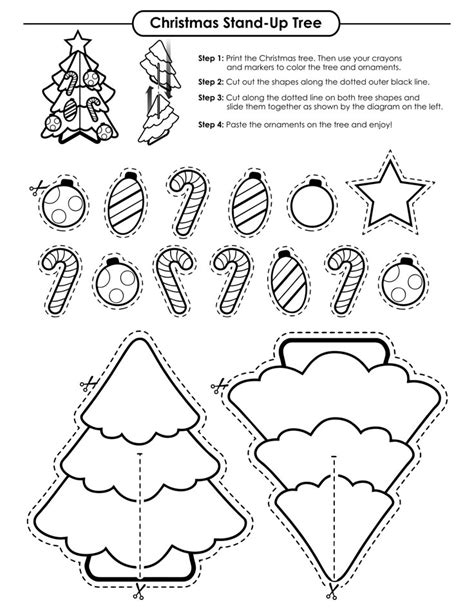 15 Best Free Printable Christmas Crafts PDF for Free at Printablee ...
