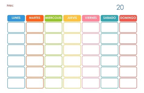 Calendario Formato Para Imprimir - Image to u