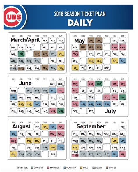 Chicago Cubs 2025 Schedule Printable - Charlotte H. Bishop