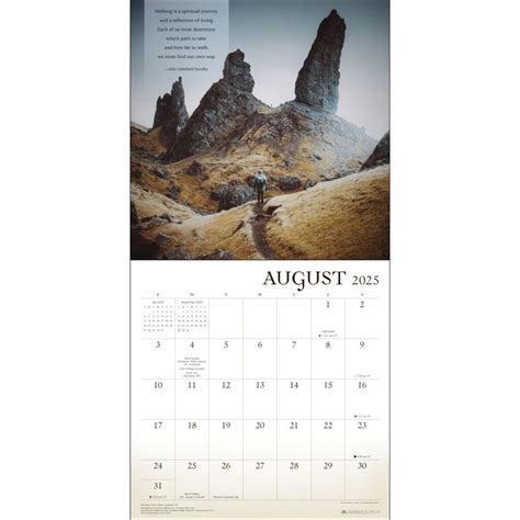 Wanderlust 2025 Wall Calendar - Calendars.com