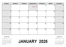 Printable 2025 Canadian Calendar Templates with Statutory Holidays