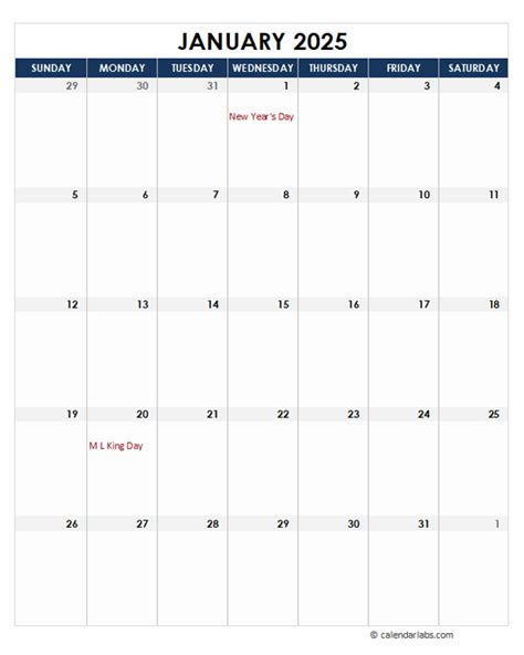 2025 Blank Monthly Calendar Word Format - Tarek Ivy