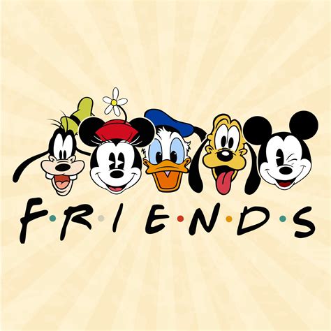 Mickey and Friends Svg Mickey and Friends Png Disneyfriends - Etsy Canada