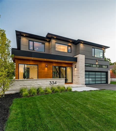 Southview Modern Home - Contemporary - Exterior - Toronto - by Ozimek ...