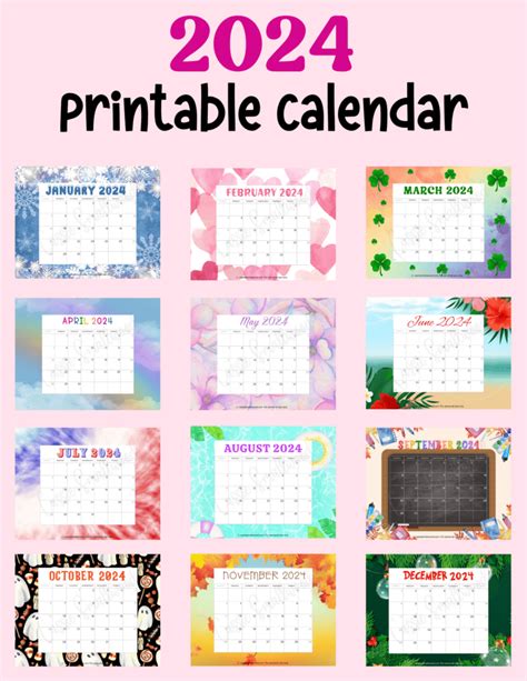 Printable 2025 Calendar By Month Free - Nora Hiba