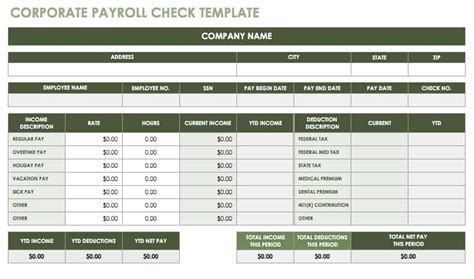 15 Free Payroll Templates | Smartsheet
