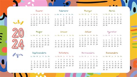 Calendario 2024 para Imprimir: Ejemplos, Formatos【 2025